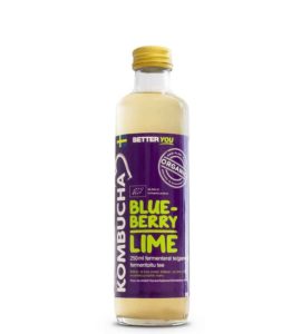 Kombucha te - Better You Blåbär Lime